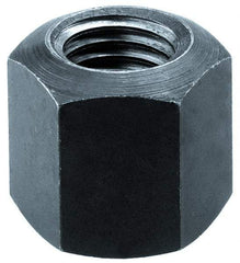 Gibraltar - M16, Steel, Black Phosphate Coated, Right Hand Spherical Fixture Nut - 24mm Wide Across Flats, 24mm High, 22mm Radius - Top Tool & Supply