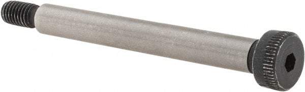 Value Collection - 6mm Shoulder Diam x 50mm Shoulder Length, M5x0.8 Metric Coarse, Hex Socket Shoulder Screw - 12.9 Alloy Steel, Uncoated, 4.32 to 4.5mm Head Height x 9.78 to 10mm Head Diam - Top Tool & Supply