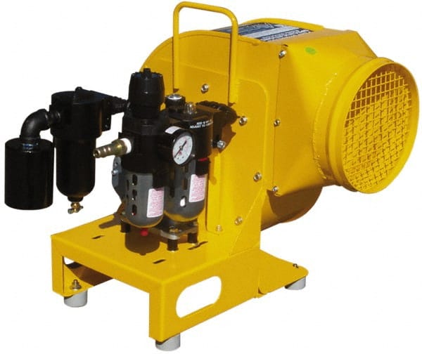 AIR Systems - 1-Speed 4 hp 8" Inlet/Outlet Pneumatic Centrifugal Blower - Exact Industrial Supply