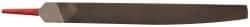 Simonds File - 10" Long, Smooth Cut, Knife American-Pattern File - Double Cut, Tang - Top Tool & Supply