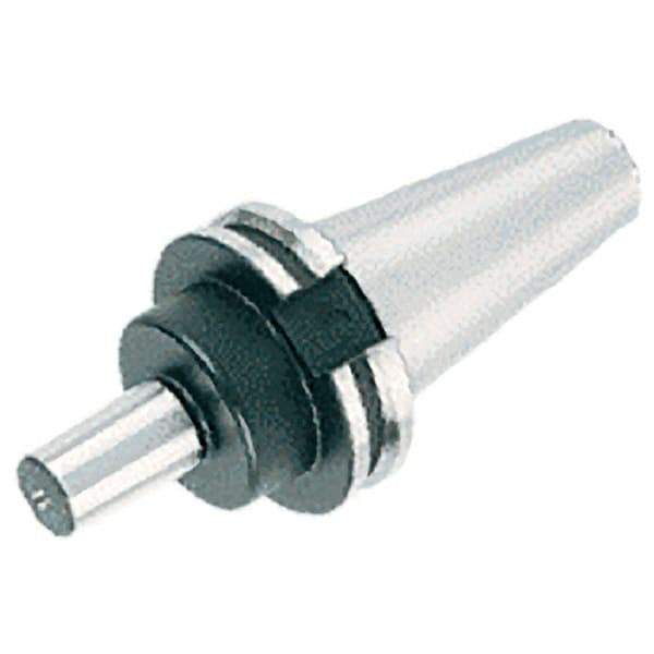 Iscar - CAT40 Outside Taper, JT4 Inside Taper, CAT to Jacobs Taper Adapter - 1-1/2" Projection, 1.752" Nose Diam - Exact Industrial Supply