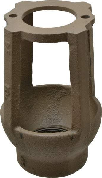 Watts - 1-1/4 to 3" Fit, 4-3/8" Diam, Air Gap Drain - 6-3/4" High, Cast Iron - Top Tool & Supply