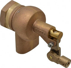 Watts - 1-1/2" Pipe, Bronze, Mechanical Float Valve - 165 psi, FPT x FPT End Connections - Top Tool & Supply