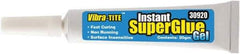 Vibra-Tite - 0.70 oz Tube Clear Instant Adhesive - Top Tool & Supply