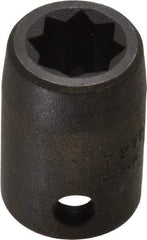 Proto - 3/8" Drive 5/16" Standard Impact Socket - 8 Points, 1" OAL - Top Tool & Supply