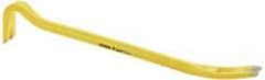 Stanley - 24" OAL Wrecking Bar - 1" Wide, Forged Steel - Top Tool & Supply