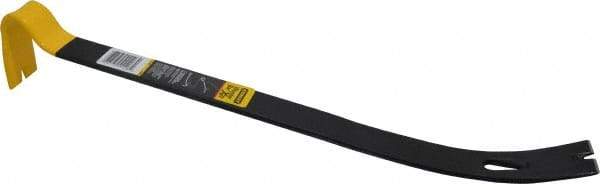 Stanley - 21" OAL Pry Bar - 1-3/4" Wide, Steel - Top Tool & Supply