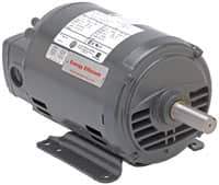 US Motors - 2 hp, ODP Enclosure, No Thermal Protection, 1,175 RPM, 208-230/460 Volt, 60/50 Hz, Three Phase Energy Efficient Motor - Size 184T Frame, Rigid Mount, 1 Speed, Ball Bearings, 6.8-6.6/3.3 Full Load Amps, F Class Insulation - Top Tool & Supply