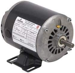 US Motors - 1/3 hp, ODP Enclosure, Auto Thermal Protection, 1,725 RPM, 115 Volt, 60 Hz, Single Phase Split Phase Motor - Size 48 Frame, Rigid Mount, 1 Speed, Sleeve Bearings, 6.8 Full Load Amps, B Class Insulation, Reversible - Top Tool & Supply