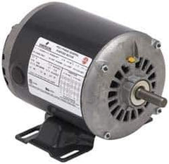 US Motors - 1/2 hp, ODP Enclosure, Auto Thermal Protection, 1,725 RPM, 115 Volt, 60 Hz, Single Phase Split Phase Motor - Size 48 Frame, Rigid Mount, 1 Speed, Ball Bearings, 8.8 Full Load Amps, B Class Insulation, Reversible - Top Tool & Supply