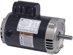 US Motors - 1 hp, ODP Enclosure, No Thermal Protection, 1,725 RPM, 115/208-230 Volt, 60 Hz, Industrial Electric AC/DC Motor - Size 56 Frame, C-Face Mount, 1 Speed, Ball Bearings, 14.8/7.5-7.3 Full Load Amps, B Class Insulation, CCW Lead End Rev - Top Tool & Supply