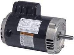 US Motors - 1/3 hp, ODP Enclosure, No Thermal Protection, 1,725 RPM, 115/208-230 Volt, 60 Hz, Single Phase Permanent Split Capacitor (PSC) Motor - Size 56C Frame, C-Face Mount, 1 Speed, Ball Bearings, 6.4/3.2 Full Load Amps, B Class Insulation, Reversible - Top Tool & Supply