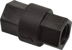 Specialty Mfr - 3/8" Polypropylene Check Valve - Inline, FNPT x FNPT, 125 WOG - Top Tool & Supply