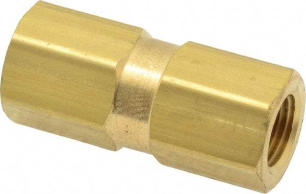 Specialty Mfr - 1/8" Brass Check Valve - Inline, FNPT x FNPT, 500 WOG - Top Tool & Supply