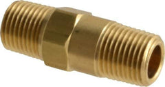 Specialty Mfr - 1/8" Brass Check Valve - Inline, MNPT x MNPT, 500 WOG - Top Tool & Supply