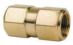 Specialty Mfr - 3/8" Brass Check Valve - Inline, FNPT x FNPT, 1,200 WOG - Top Tool & Supply