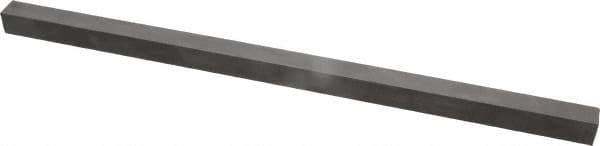 Made in USA - 1/2 Inch Thick x 1/2 Inch Wide x 12 Inch Long, Rectangular Carbide Blank - Rectangular - Top Tool & Supply