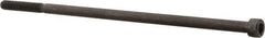 Value Collection - #10-24 UNC Hex Socket Drive, Socket Cap Screw - Alloy Steel, Black Oxide Finish, Partially Threaded, 5" Length Under Head - Top Tool & Supply