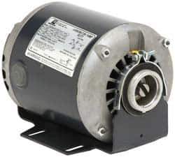 US Motors - 1/4 hp, ODP Enclosure, Auto Thermal Protection, 1,725 RPM, 120/240 Volt, 60/50 Hz, Single Phase Split Phase Motor - Size 48 Frame, Cradle Mount, 1 Speed, Sleeve Bearings, 5.5/2.7 & 4.4/2.2 Full Load Amps, B Class Insulation, Reversible - Top Tool & Supply