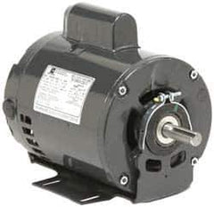 US Motors - 1.5 hp, ODP Enclosure, Auto Thermal Protection, 1,725 RPM, 115/208-230 Volt, 60 Hz, Industrial Electric AC/DC Motor - Size 56 Frame, Resilient Mount, 1 Speed, Ball Bearings, B Class Insulation, Reversible - Top Tool & Supply