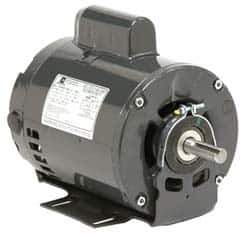 US Motors - 3/4, 1/4 hp, ODP Enclosure, No Thermal Protection, 1725, 1140 RPM, 115 Volt, 60 Hz, Single Phase Capacitor Start-Cap Run Motor - Size 56 Frame, Cradle/Stud Mount, 2 Speed, Ball Bearings, 8.9/6.1 Full Load Amps, B Class Insulation, Reversible - Top Tool & Supply