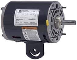 US Motors - 1/2 hp, TEAO Enclosure, Auto Thermal Protection, 1,725 RPM, 115 Volt, 60 Hz, Single Phase Split Phase Motor - Size 48YZ Frame, Yoke Mount, 1 Speed, Sleeve Bearings, 6.60 Full Load Amps, A Class Insulation, Reversible - Top Tool & Supply