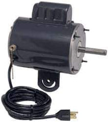 US Motors - 1/4 hp, TEAO Enclosure, Auto Thermal Protection, 1,100 RPM, 115 Volt, 60 Hz, Industrial Electric AC/DC Motor - Size 48 Frame, Yoke Mount, 2 Speed, SAB/Sleeve Bearings, 2 Full Load Amps, B Class Insulation, CCW Lead End - Top Tool & Supply