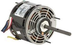 US Motors - 3/4 hp, OAO Enclosure, Auto Thermal Protection, 1,075 RPM, 115 Volt, 60 Hz, Single Phase Permanent Split Capacitor (PSC) Motor - Size 48Y Frame, Hub Mount, 3 Speed, Sleeve Bearings, 9.1 Full Load Amps, B Class Insulation, Reversible - Top Tool & Supply