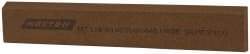 Norton - 6" Long x 1" Wide x 1/4" Thick, Aluminum Oxide Sharpening Stone - Rectangle, Medium Grade - Top Tool & Supply