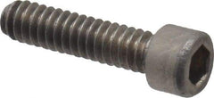 Value Collection - #1-64 UNC Hex Socket Drive, Socket Cap Screw - Grade 18-8 & Austenitic A2 Stainless Steel, Fully Threaded, 5/16" Length Under Head - Top Tool & Supply