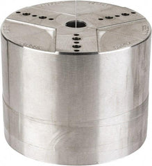 Abbott Workholding Products - 4" & Up Chuck Capacity, Northfield Attachment, Round Soft Lathe Chuck Jaw - 3 Jaws, Aluminum, 3.92" Wide x 3" High - Top Tool & Supply