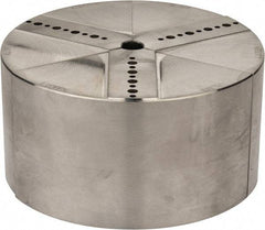 Abbott Workholding Products - 6" & Up Chuck Capacity, Northfield Attachment, Round Soft Lathe Chuck Jaw - 3 Jaws, Aluminum, 5.92" Wide x 3" High - Top Tool & Supply