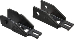 Igus - 1.02 Inch Outside Width x 0.94 Inch Outside Height, Cable and Hose Carrier Steel Zipper Mounting Bracket Set - 1-1/2 Inch Bend Radius, 0.59 Inch Inside Width x 0.67 Inch Inside Height - Top Tool & Supply