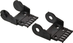 Igus - 2.87 Inch Outside Width x 1.38 Inch Outside Height, Cable and Hose Carrier Plastic Open Mounting Bracket Set - 2.17 Inch Bend Radius, 2.24 Inch Inside Width x 0.98 Inch Inside Height - Top Tool & Supply