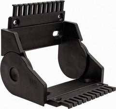 Igus - 5.31 Inch Outside Width x 2.52 Inch Outside Height, Cable and Hose Carrier Plastic Open Mounting Bracket Set - 3.94 Inch Bend Radius, 4.53 Inch Inside Width x 1.77 Inch Inside Height - Top Tool & Supply