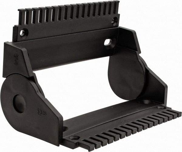 Igus - 7.68 Inch Outside Width x 2.52 Inch Outside Height, Cable and Hose Carrier Plastic Open Mounting Bracket Set - 3.94 Inch Bend Radius, 6.89 Inch Inside Width x 1.77 Inch Inside Height - Top Tool & Supply