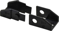 Igus - 0.89 Inch Outside Width x 0.59 Inch Outside Height, Cable and Hose Carrier Plastic Zipper Mounting Bracket Set - 1.1 Inch Bend Radius, 0.63 Inch Inside Width x 0.41 Inch Inside Height - Top Tool & Supply