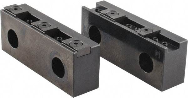 Mitee-Bite - 37.59mm High x 100mm Long x 25.4mm Wide Jaw Set - For Use with Mitee-Bite TalonGrips - Top Tool & Supply