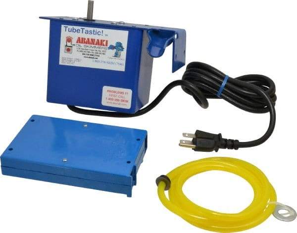 Abanaki - 18" Reach, 1.5 GPH Oil Removal Capacity, Tube Oil Skimmer - 40 to 185°F - Top Tool & Supply