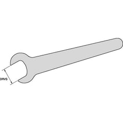 Kennametal - 24mm Drive Rotary Tool Holder Open End Wrench - Exact Industrial Supply