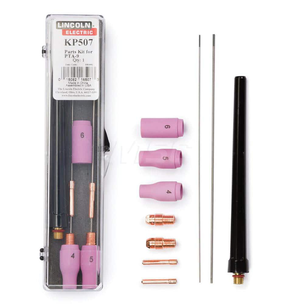 TIG Welder Accessories; Accessory Type: Accessory Kit; For Use With: PTA-9 Series Air-Cooled Torches