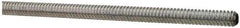 Made in USA - #4-40 UNC (Coarse), 2' Long, Low Carbon Steel Threaded Rod - Zinc-Plated Finish, Right Hand Thread - Top Tool & Supply