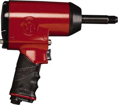 Chicago Pneumatic - 1/2" Drive, 6,400 RPM, 625 Ft/Lb Torque Impact Wrench - Pistol Grip Handle, 1,320 IPM, 22 CFM, 90 psi, 1/4" NPT Inlet - Top Tool & Supply