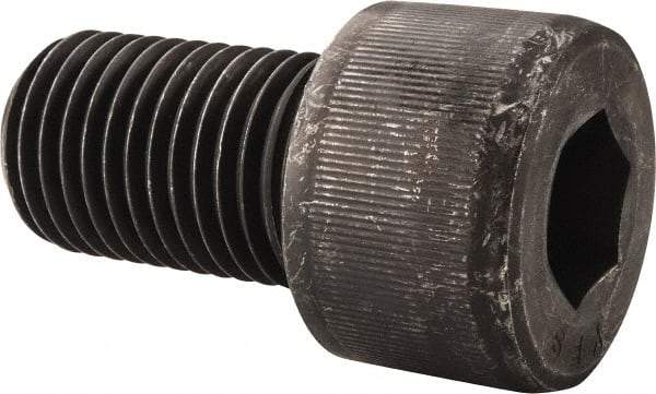 Value Collection - 1-1/2 - 6 UNC Hex Socket Drive, Socket Cap Screw - Alloy Steel, Black Oxide Finish, Fully Threaded, 2-1/2" Length Under Head - Top Tool & Supply