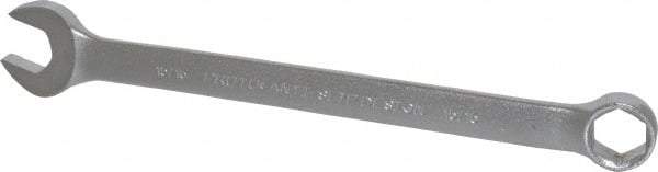 Proto - 15/16" 6 Point Combination Wrench - 15° Offset Angle, 12-7/8" OAL, Steel, Satin Finish - Top Tool & Supply