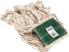 Rubbermaid - 5" Green Head Band, Medium Cotton Loop End Mop Head - 4 Ply, Use for General Purpose - Top Tool & Supply