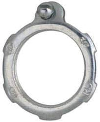 Cooper Crouse-Hinds - 3/4" Trade, Steel Threaded Rigid/Intermediate (IMC) Conduit Locknut - Noninsulated - Top Tool & Supply