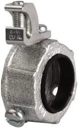 Cooper Crouse-Hinds - 1" Trade, Malleable Iron Threaded Rigid/Intermediate (IMC) Conduit Bushing - Partially Insulated - Top Tool & Supply