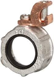 Cooper Crouse-Hinds - 1" Trade, Malleable Iron Threaded Rigid/Intermediate (IMC) Conduit Bushing - Partially Insulated - Top Tool & Supply