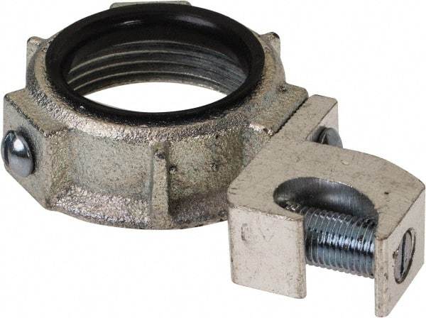 Cooper Crouse-Hinds - 1-1/4" Trade, Malleable Iron Threaded Rigid/Intermediate (IMC) Conduit Bushing - Partially Insulated - Top Tool & Supply